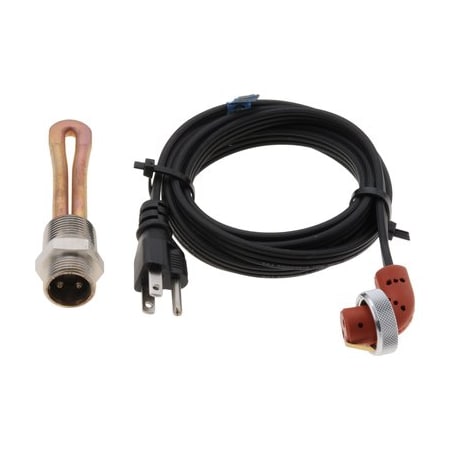 Zerostart Engine Heater - 1000W 120V, 3/4in. Npt Cummins 3500032